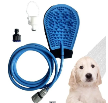 Guante de baño mascota