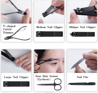 Kit de manicure 12Pcs