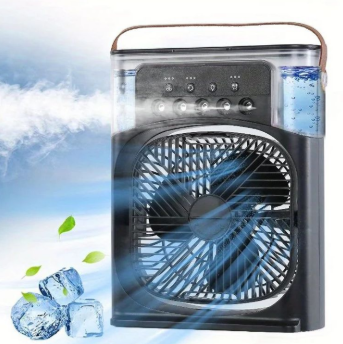 Ventilador humidificador portatil